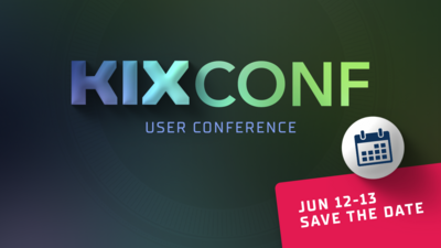 KIXCONF 2024 - SAVE THE DATE