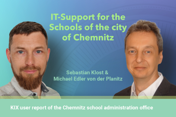 KIXCONF23 - ITSM schools of chemnitz