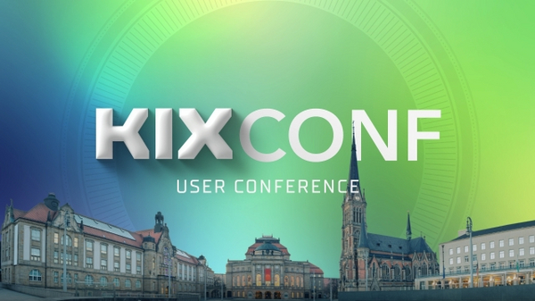 KIXCONF User Conference 2023 in Chemnitz